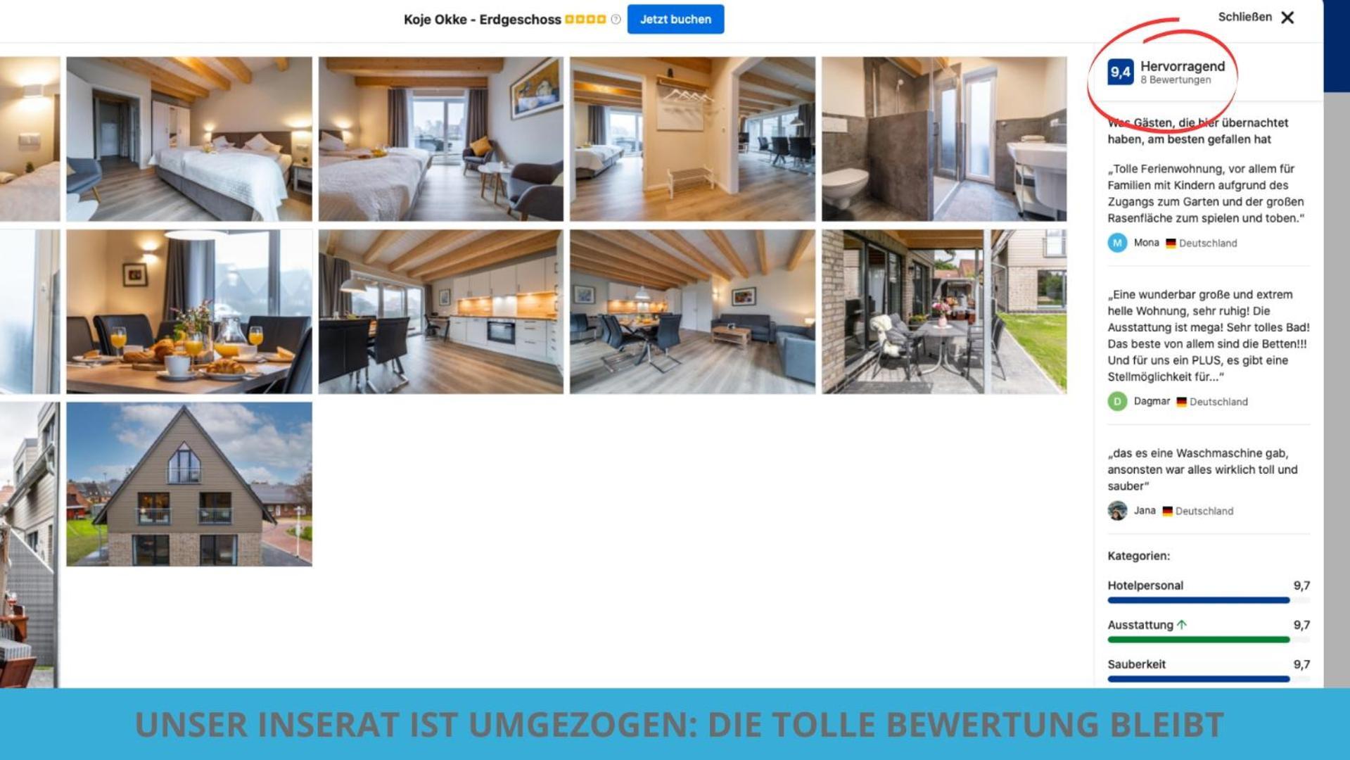 Kuestenkojen Mit 4 Ferienwohnungen Fuer 1 Bis 8 Pers Mit Diversen Schlafzimmern, Garten Oder Balkon Busum Exterior photo